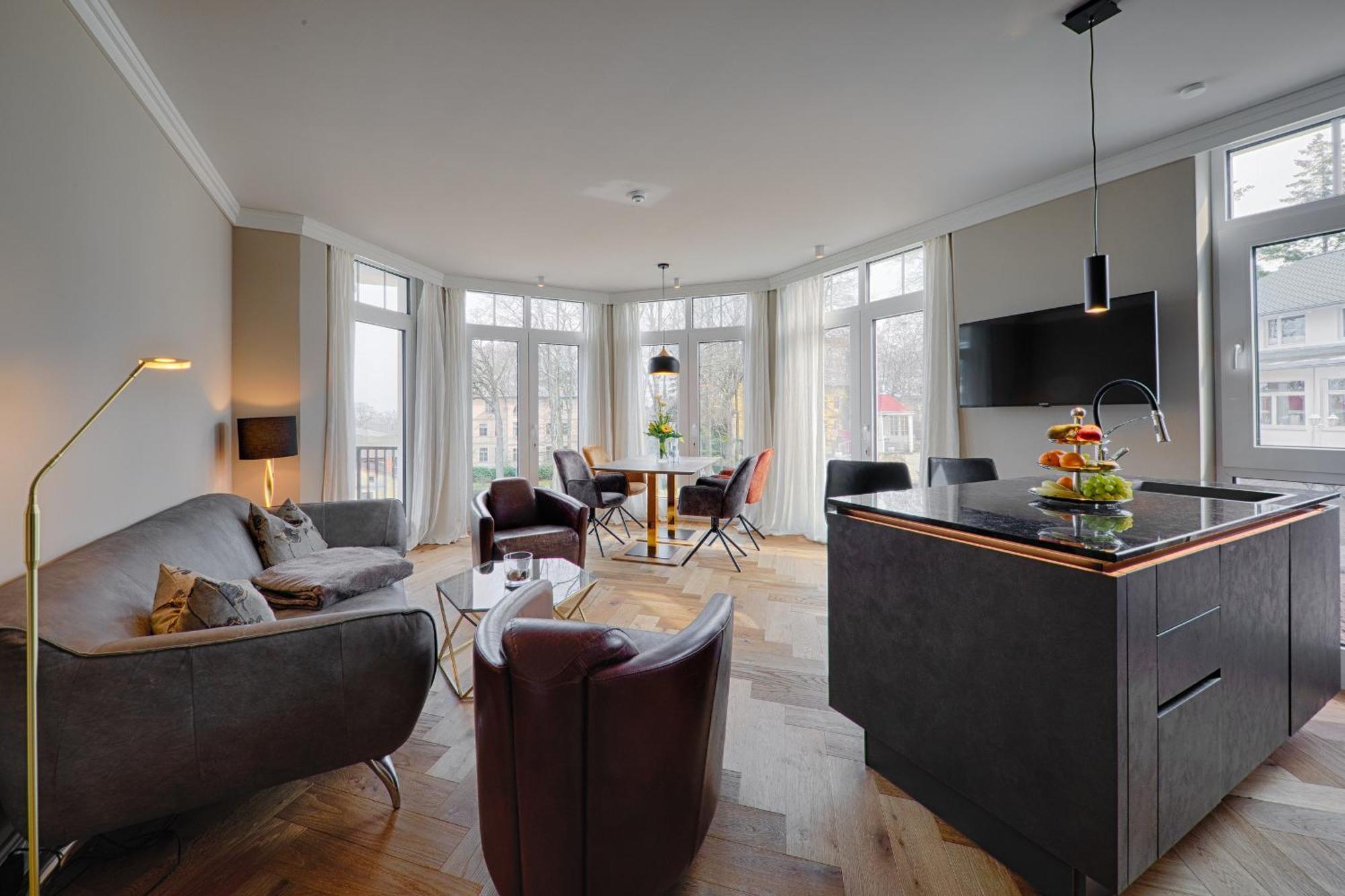 Meeressterne Schlossappartements Heringsdorf Zewnętrze zdjęcie