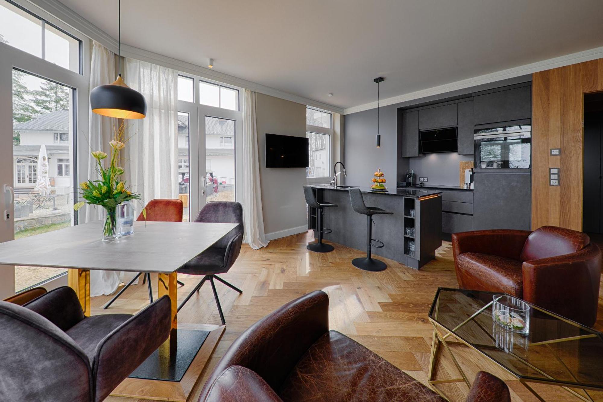 Meeressterne Schlossappartements Heringsdorf Zewnętrze zdjęcie